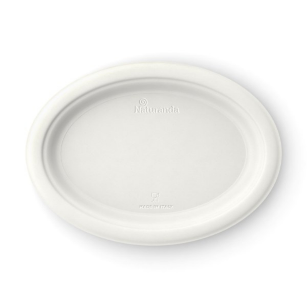 Piatto Ovale - EcoPiatti Naturanda - immagine 2